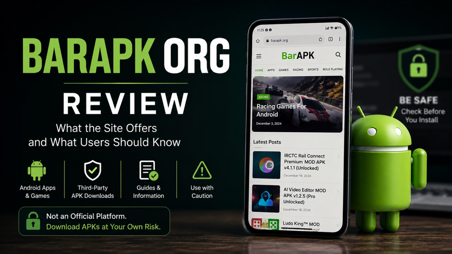 BarAPK org Review | What the Site Offers and What Users Should Know