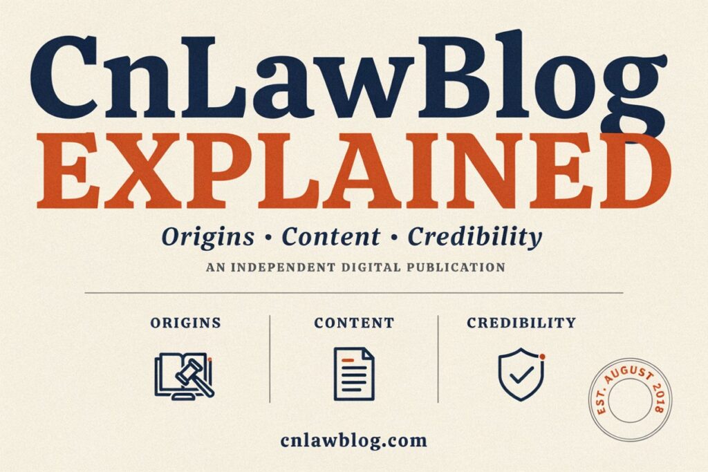 CnLawBlog Explained | Origins, Content, and Credibility