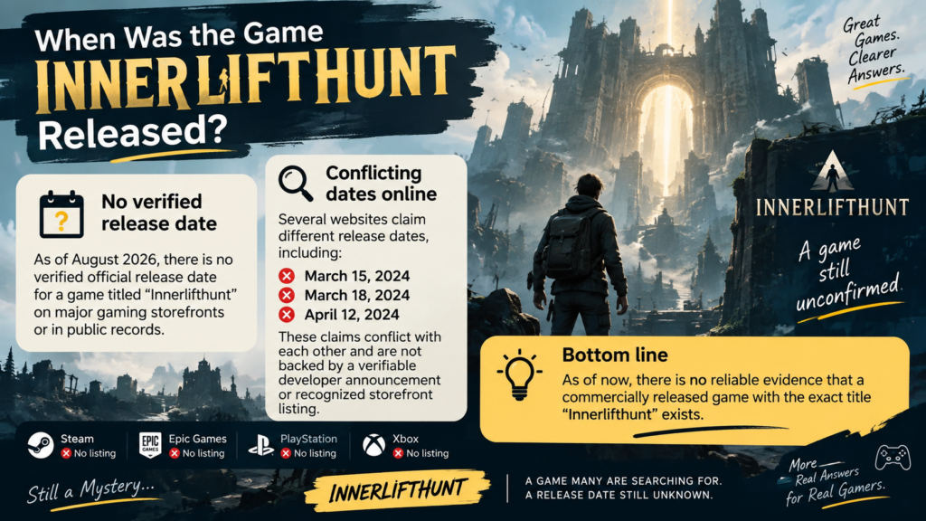When Was the Game Innerlifthunt Released?