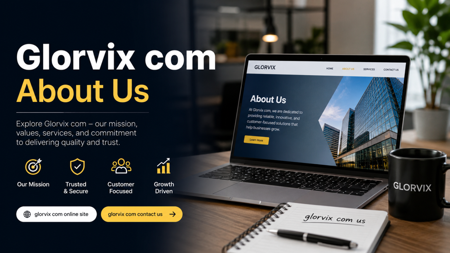 Glorvix com About Us | What the Website Reveals About Its Services and Trust