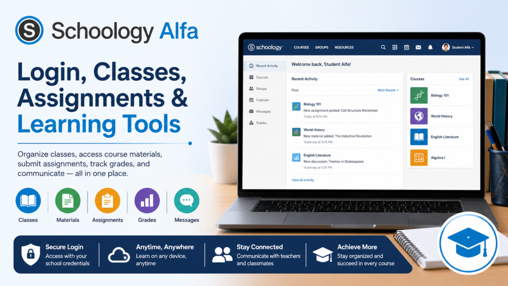 Schoology Alfa | Login, Classes, Assignments & Learning Tools