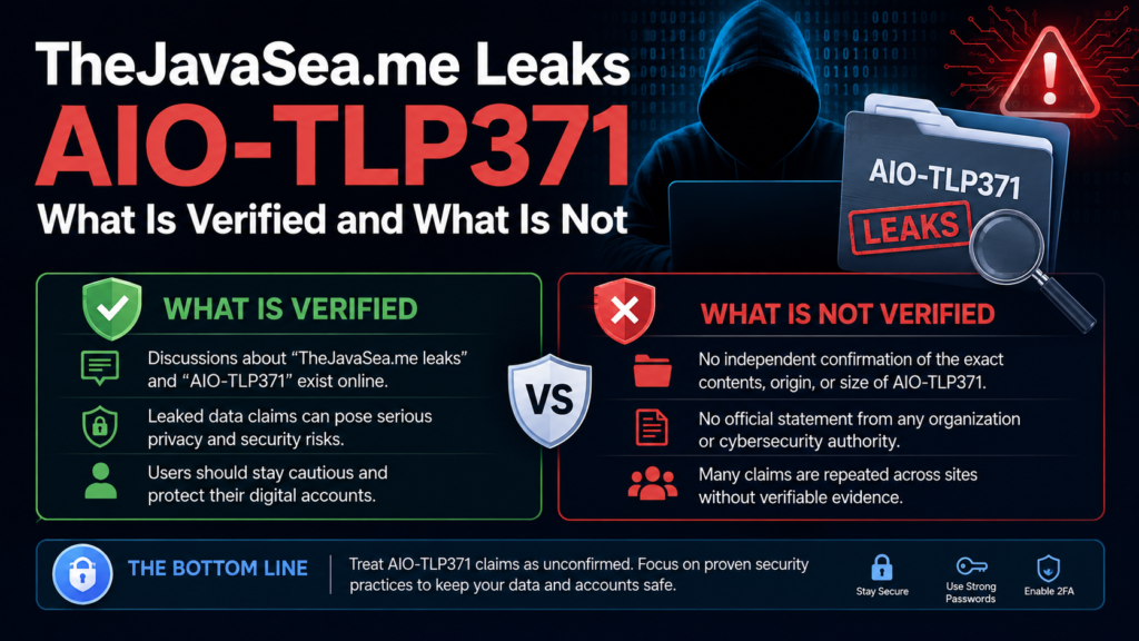 TheJavaSea.me Leaks AIO-TLP371 | What Is Verified and What Is Not
