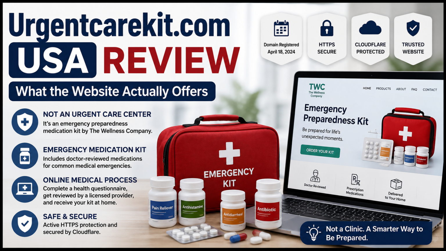 Urgentcarekit.com USA Review | What the Website Actually Offers Urgentcarekit.com USA Review | What the Website Actually Offers