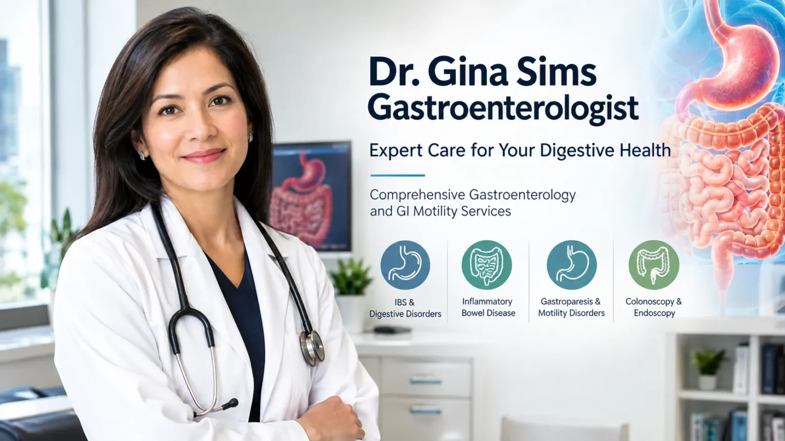 Dr Gina Sims Gastroenterologist | Dr. Gina Sam’s Career, Specialty and Current Practice