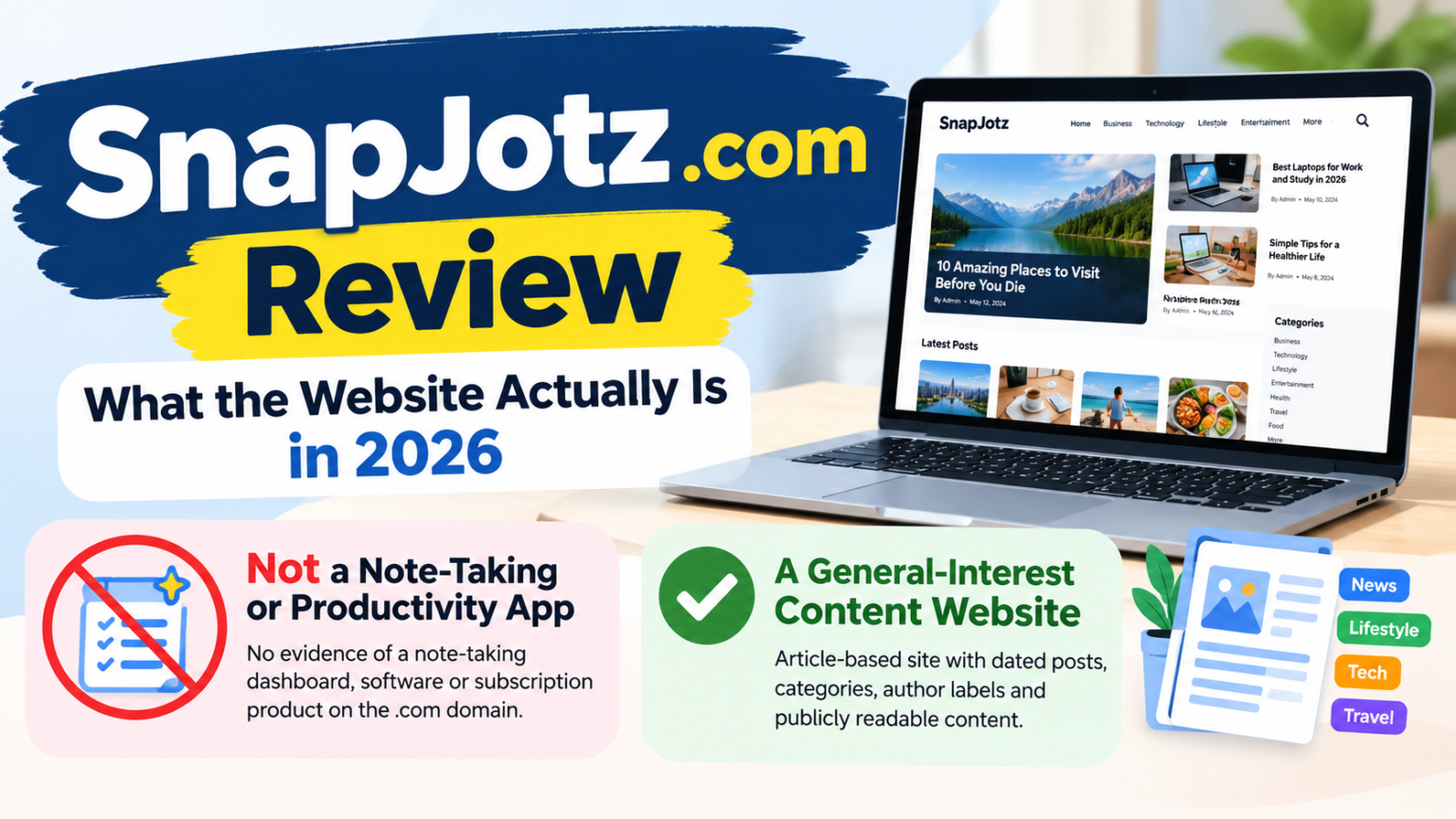 SnapJotz com Review | What the Website Actually Is in 2026