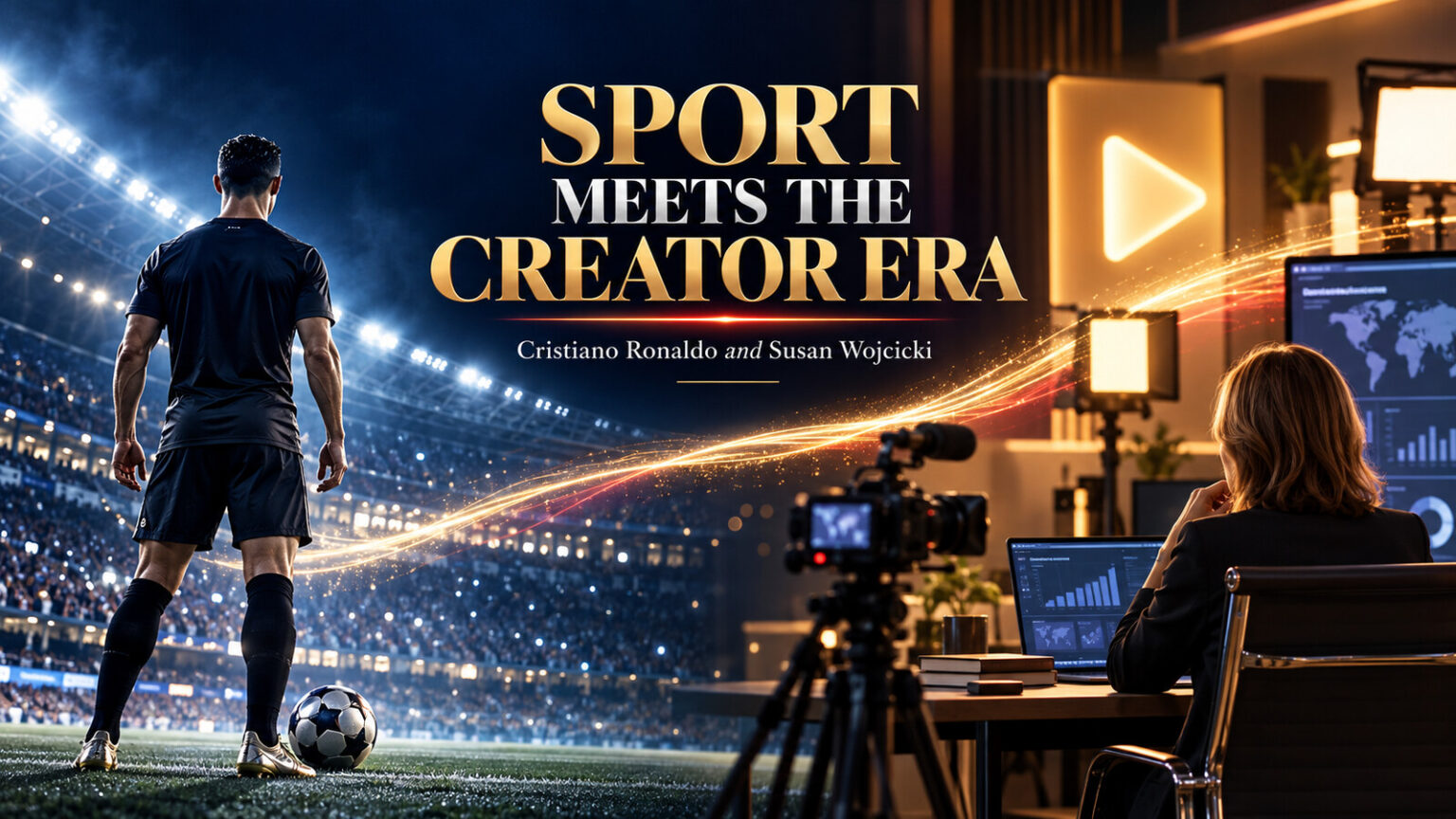 cristiano ronaldo and susan wojcicki: Is There a Real Connection? Conceptual comparison of Cristiano Ronaldo's football audience and Susan Wojcicki's YouTube leadership era