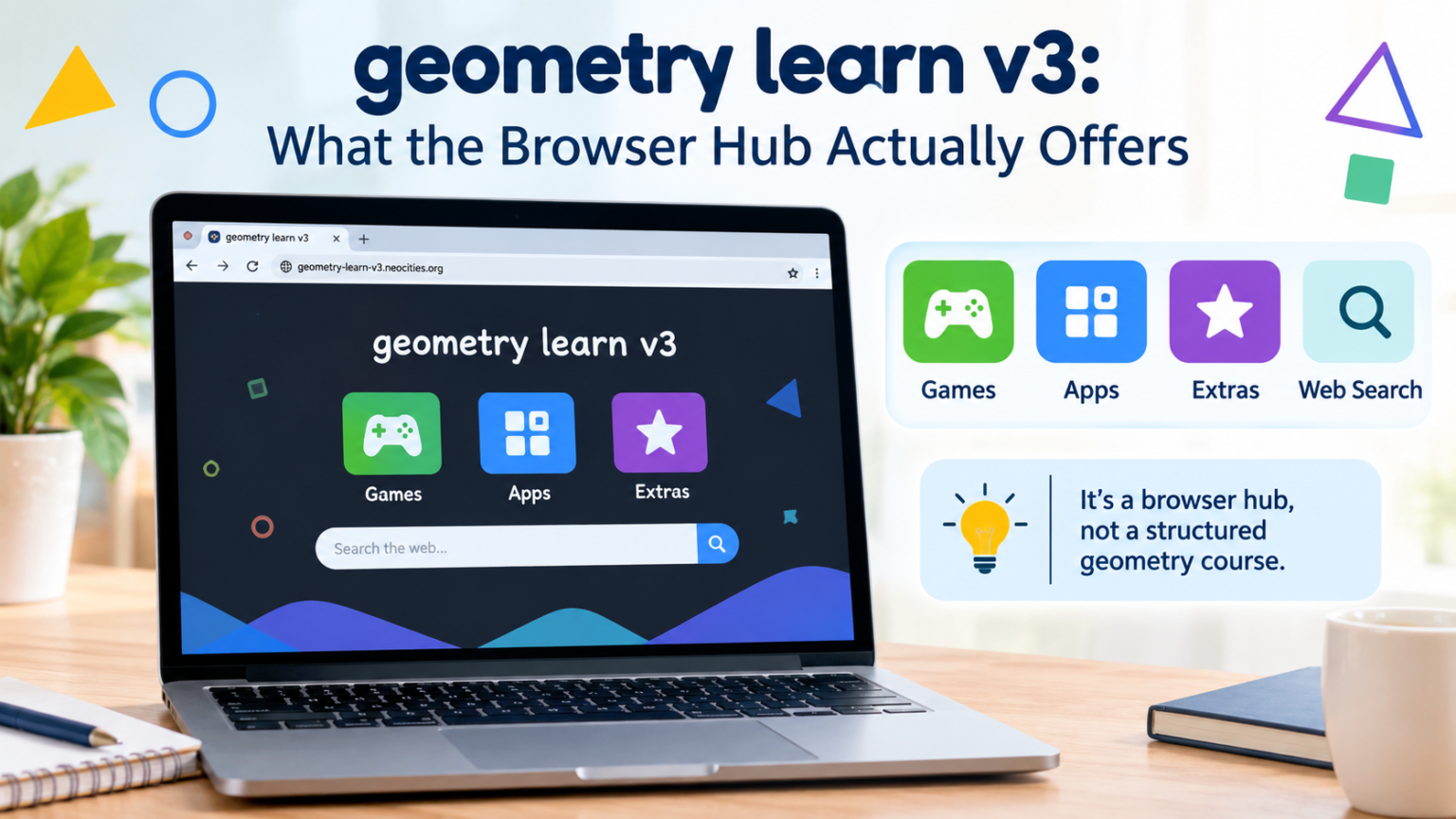 geometry learn v3: What the Browser Hub Actually Offers geometry learn v3: What the Browser Hub Actually Offers