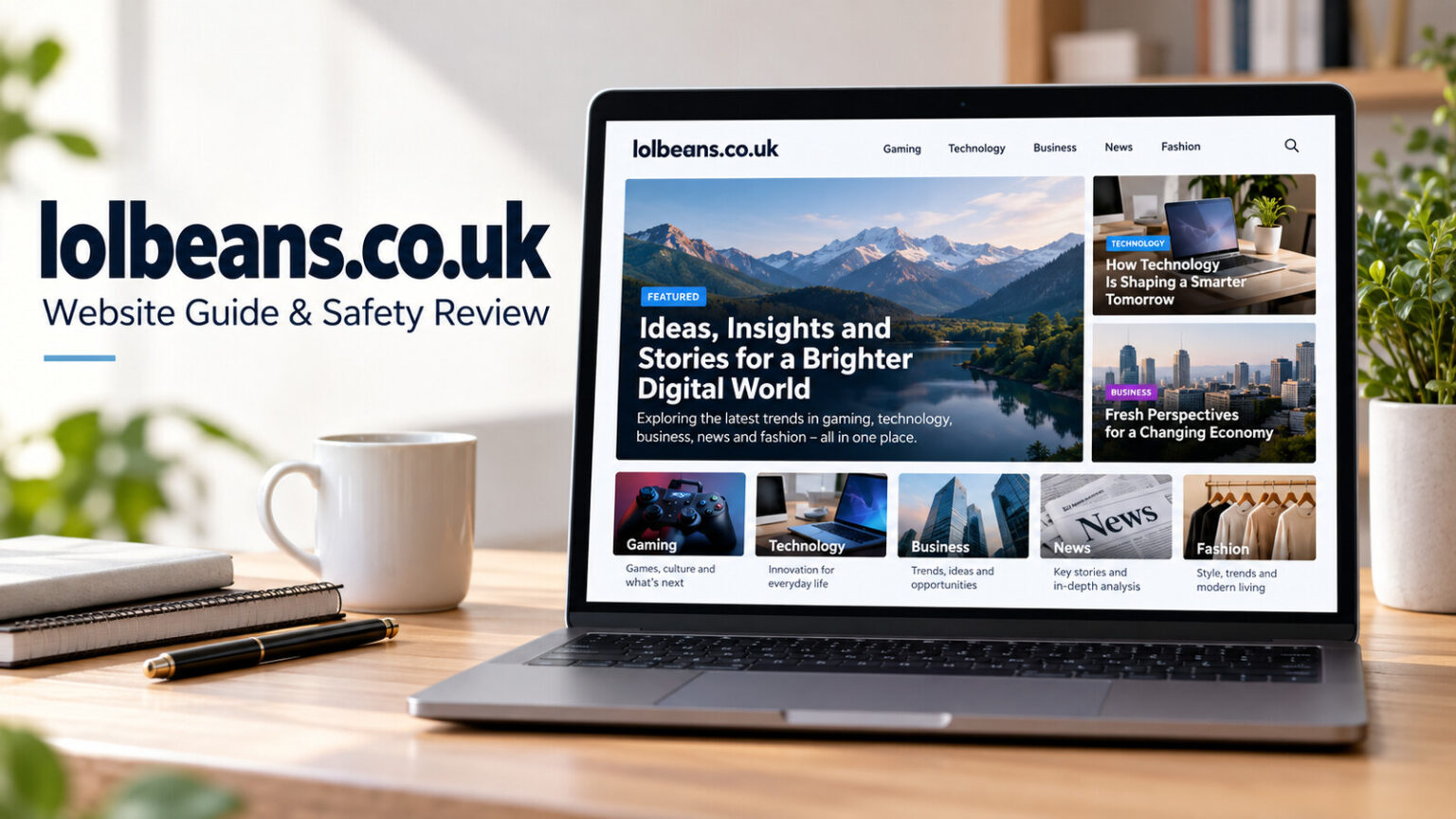lolbeans.co.uk: What the Website Is and What Readers Should Know lolbeans.co.uk website guide and safety review on a laptop