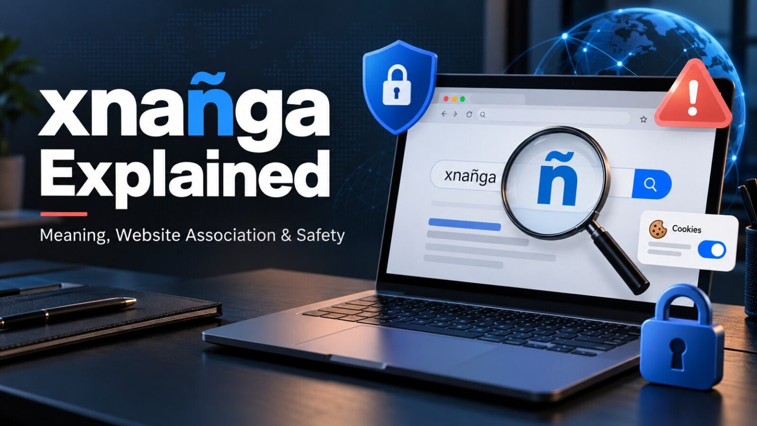 Online safety illustration explaining the xnañga search term