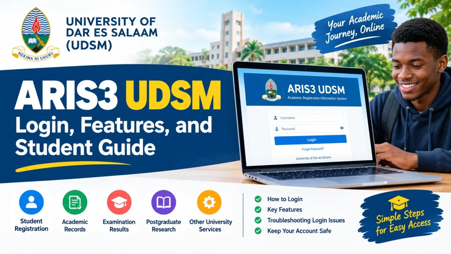 ARIS3 UDSM: Login, Features, and Student Guide