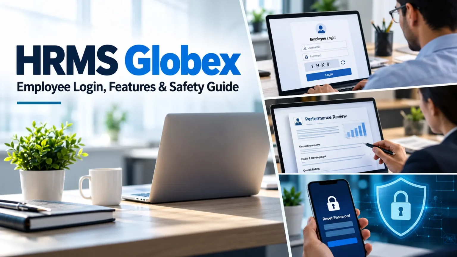 HRMS Globex: Employee Login, Features and Safety Guide HRMS Globex employee login, performance review, and account security guide.