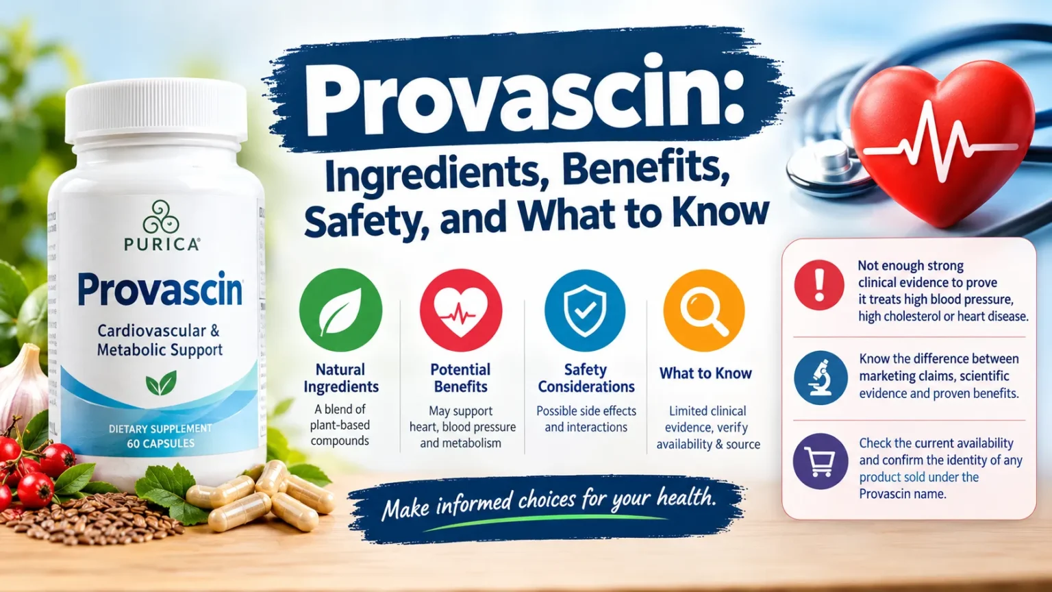 Provascin: Ingredients, Benefits, Safety, and What to Know