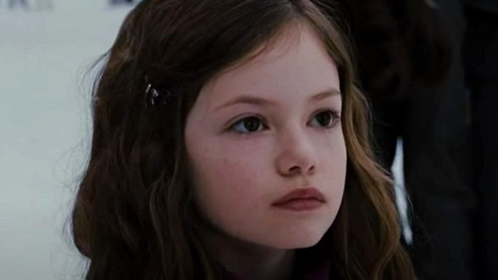 Mackenzie Foy as Renesmee Cullen in Twilight Breaking Dawn Part 2.